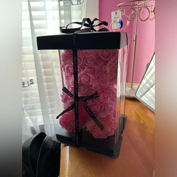 Pink Flower Bear - Picture 2 of 3